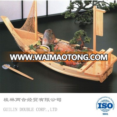 ISO9001 Factory wholesale bamboo sushi boat