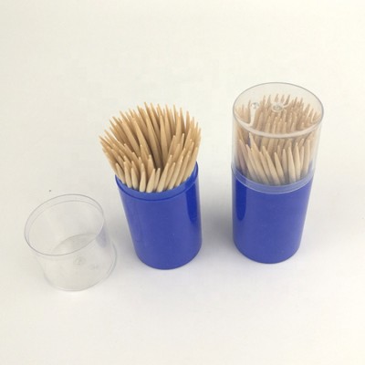 Eco-Friendly Disposable Natural Mint Flavor Bamboo Wooden Toothpicks