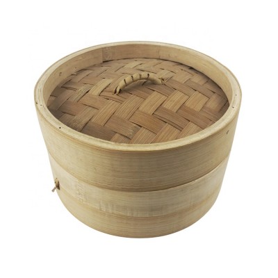 Factory direct sale natural utensils cooking bamboo steamer