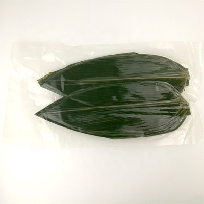 Natural color organic food Zongzi sushi bamboo leaves